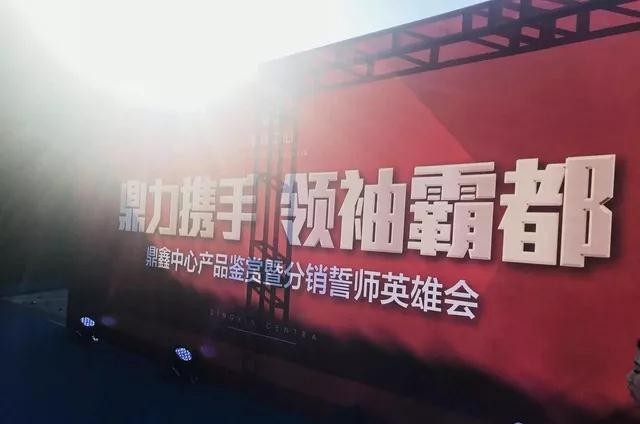 鼎力攜手，領袖霸都！合肥鼎鑫中心產品鑒賞暨分銷誓師英雄會圓滿落幕！